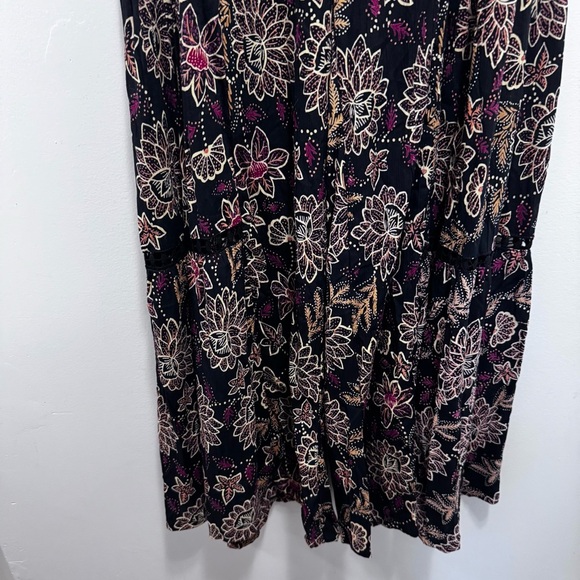 Angie Women's Wide Leg Pants with Lace Inserts Size Medium NWT Brand New - Picture 6 of 15